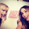 Sofia Vergara a ajouté une photo à son compte Instagram avec Reese Witherspoon pour la promotion de leur film Hot Pursuit, le 9 avril 2015