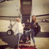Sofia Vergara a ajouté une photo à son compte Instagram avec Reese Witherspoon pour la promotion de leur film Hot Pursuit, le 19 avril 2015
