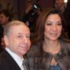 Jean Todt et sa compagne Michelle Yeoh - Première du film 'The Monuments Men' lors du 64ème festival international du film de Berlin en Allemagne le 8 février 2014.