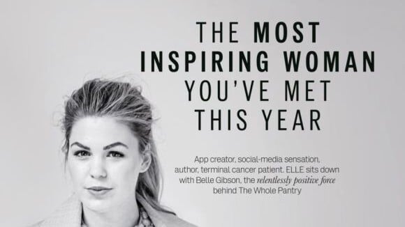 Belle Gibson, 23 ans : Mythomane, elle s'invente un cancer et fait fortune