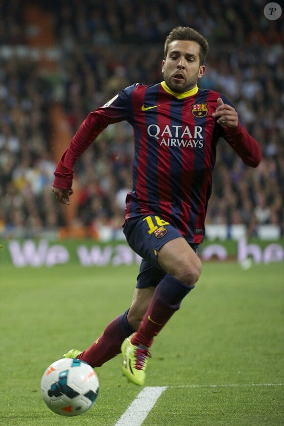 Jordi Alba à Madrid, le 23 mars 2014. 