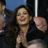 Malika Ménard - People au match de Ligue 1 PSG-Metz lors de la 32ème journée au Parc des Princes à Paris, le 28 avril 2015.