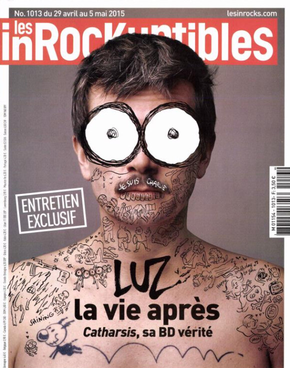 Luz en couv' des Inrocks - 29 avril 2015