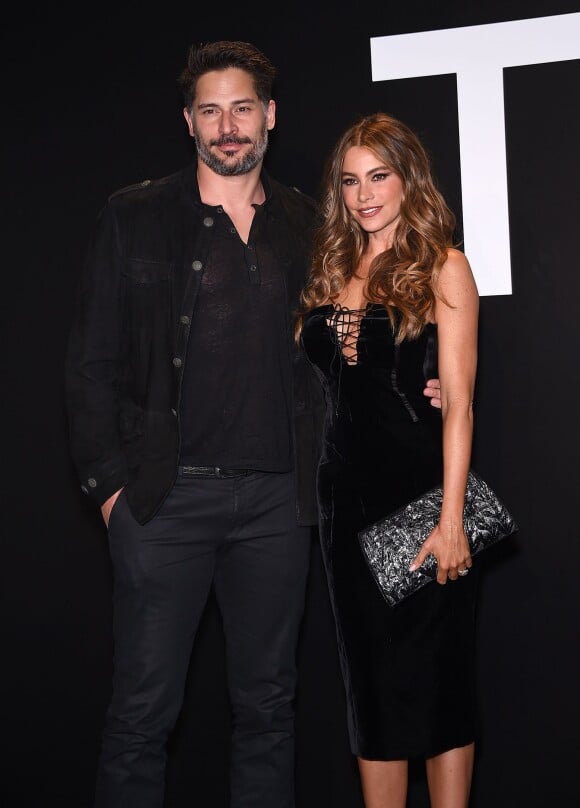 Sofia Vergara et son fiancé Joe Manganiello au défilé Tom Ford Automne/Hiver pour femme à Los Angeles, le 20 février 2015