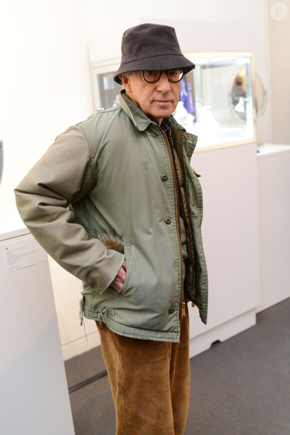 Woody Allen à New York le 1er avril 2015.