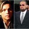 Leonardo DiCaprio dans Titanic en 1998 en vs. Leonardo DiCaprio en avril 2015.