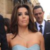 L'actrice Eva Longoria assiste au mariage d'amis, Manuel Gutierrez Cabella et Alina à Cordoue en Espagne, le 1er mai 2015