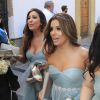 Eva Longoria assiste au mariage d'amis, Manuel Gutierrez Cabella et Alina à Cordoue en Espagne, le 1er mai 2015