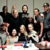L'équipe du film Suicide Squad réunie pour une lecture du scénario. Photo postée le 9 avril.