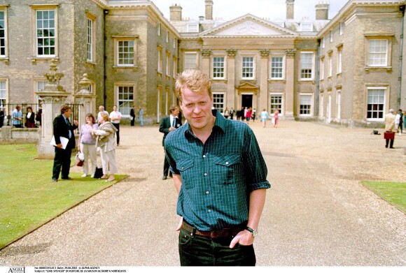Charles Spencer, frère de Lady Di, à Althorp en 2001