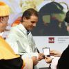 Rafael Nadal a reçu un doctorat honoris causa de l'Université européenne de Madrid, le 4 mai 2015 sur le campus de Villaviciosa de Odon à Madrid