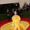 Rihanna assiste au Met Gala 2015, vernissage de l'exposition "China: through the looking glass", au Metropolitan Museum of Art. New York, le 4 mai 2015.