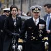 Le prince Frederik et la princesse Mary de Danemark assistaient le 5 mai 2015 en la cathédrale Notre-Dame de Copenhague à une cérémonie commémorant les 70 ans de la libération du Danemark, après cinq ans d'occupation allemande lors de la Seconde Guerre mondiale. Plus tôt le même jour, le couple princier avait déjà pris part à des commémorations dans le quartier du Nyhavn.