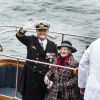 La reine Margrethe II de Danemark et le prince consort Henrik embarquaient le 5 mai 2015 à bord du yacht royal, le Dannebrog, pour leur traditionnelle croisière officielle des beaux jours.