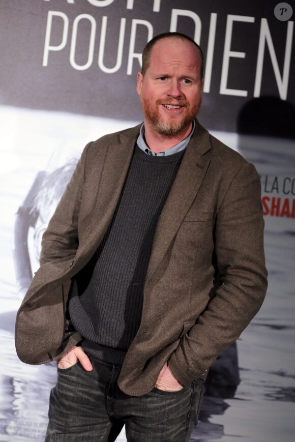 Le producteur, réalisateur et scénariste américain Joss Whedon a l'avant-première du film "Beaucoup de bruit pour rien" a l'UGC Normandie a Paris le 21 janvier 2014