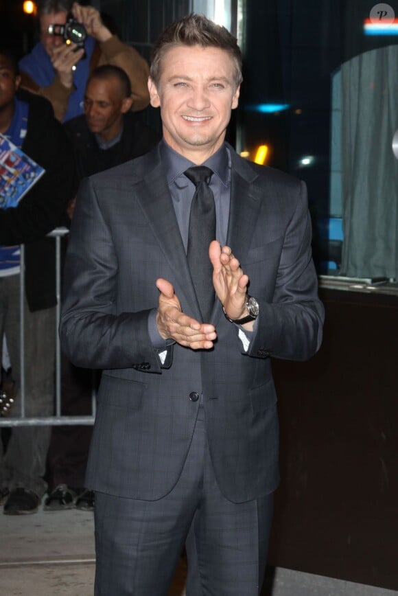 Jeremy Renner à la première de "Avengers: Age Of Ultron" à New York, le 28 avril 2015