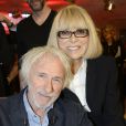  Pierre Richard et Mireille Darc - Enregistrement de l'&eacute;mission "Vivement Dimanche" &agrave; Paris le 6 avril 2015 et qui est diffus&eacute;e le 10 mai 2015.&nbsp; 