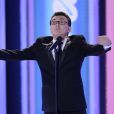  G&eacute;rald Dahan - Enregistrement de l'&eacute;mission "Vivement Dimanche" &agrave; Paris le 6 avril 2015 et qui est diffus&eacute;e le 10 mai 2015.&nbsp; 