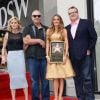 Sofia Vergara ; Ed O'Neill ; Julie Bowen ; Eric Stonestreet - Sofia Vergara inaugure son étoile sur Hollywood boulevard à Los Angeles Le 07 mai 2015