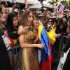 Sofia Vergara inaugure son étoile sur Hollywood boulevard à Los Angeles Le 07 mai 2015