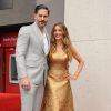 Sofia Vergara et son fiancé Joe Manganiello inaugurent son étoile sur Hollywood boulevard à Los Angeles Le 07 mai 2015