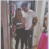 Marquinhos et sa fiancée Carol - photo issue du compte Instagram de Marquinhos le 26 avril 2015