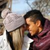 Marquinhos et sa fiancée Carol - photo issue du compte Instagram de Marquinhos le 23 février 2015