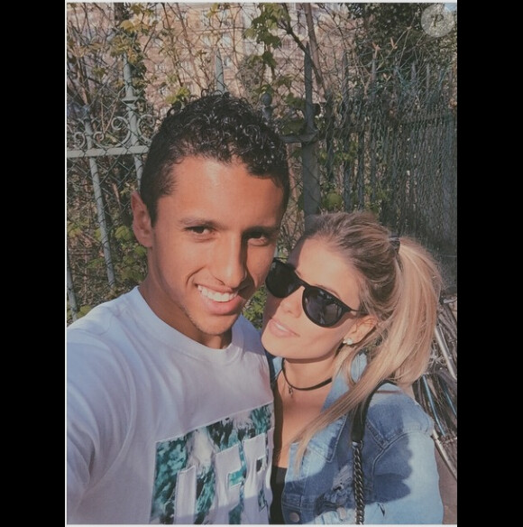 Carol Cabrino et Marquinhos, photo issue du compte Instagram de la jeune femme, le 9 avril 2015