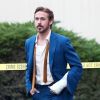 Exclusif - Ryan Gosling sur le tournage du film "The Nice guys" à Los Angeles le 30 janvier 2015.