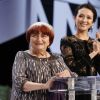 Agnès Varda et Zhang Ziyi (robe Elie Saab) à Cannes le 26 mai 2013.