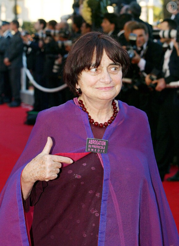 Agnès Varda à Cannes en 2007