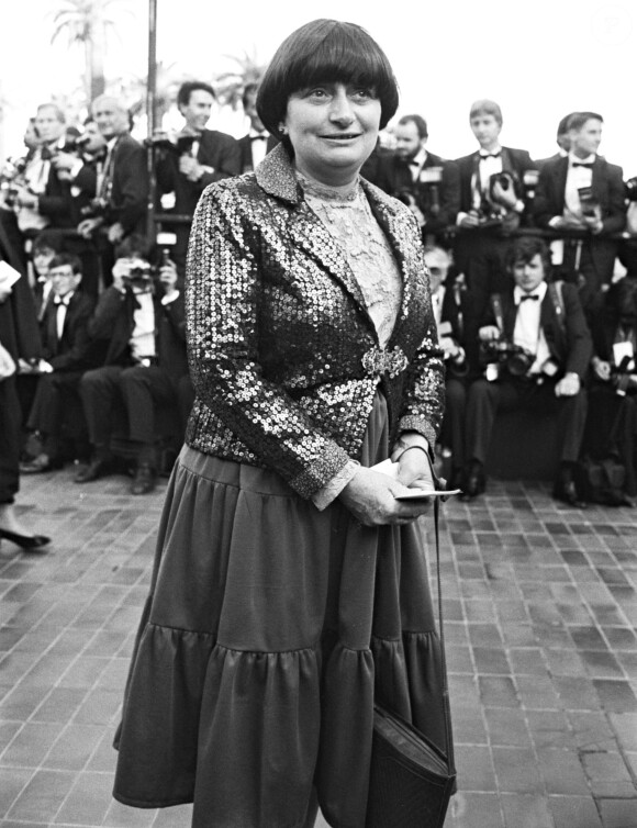 Agnès Varda à Cannes en 1987.