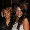 Bobbi Kristina et sa grand-mère Cissy lors de la première de Sparkle, à Hollywood, le 16 août 2012
