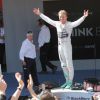 Nico Rosberg après sa victoire au Grand Prix d'Espagne sur le Grand Prix de Catalogne, le 10 mai 2015