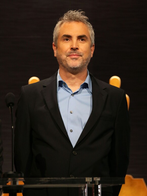 Alfonso Cuaron - Annonce des nominés à la 87ème cérémonie des Oscars à Beverly Hills, le 15 janvier 2015.
