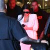 Kim Kardashian quitte un restaurant à São Paulo, le 10 mai 2015.