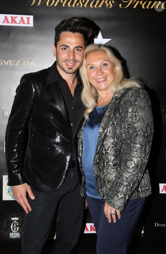 Exclusif - Martine Vidal - Soirée "Révélation des Etoiles" à l'Hôtel du Collectionneur à Paris le 11 mai 2015. La soirée a pour objectif de financer les bourses des lauréats qui partiront représenter la France aux World Championship of Performing Arts (WCOPA), les Jeux olympiques des Talents à Hollywood.