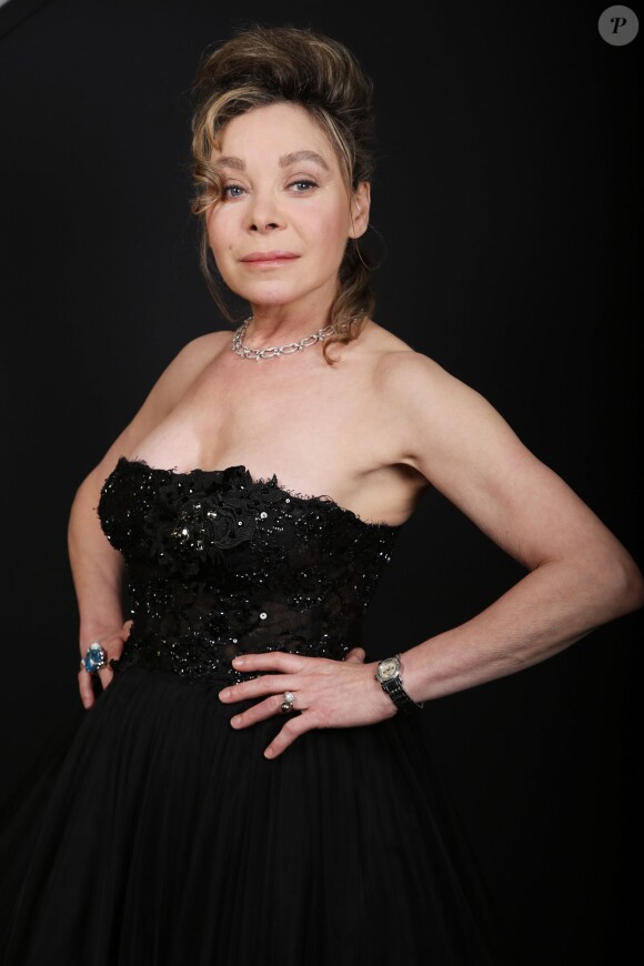 Exclusif - Grace de Capitani - Soirée "Révélation des Etoiles" à l'Hôtel du Collectionneur à Paris le 11 mai 2015. La soirée a pour objectif de financer les bourses des lauréats qui partiront représenter la France aux World Championship of Performing Arts (WCOPA), les Jeux olympiques des Talents à Hollywood.