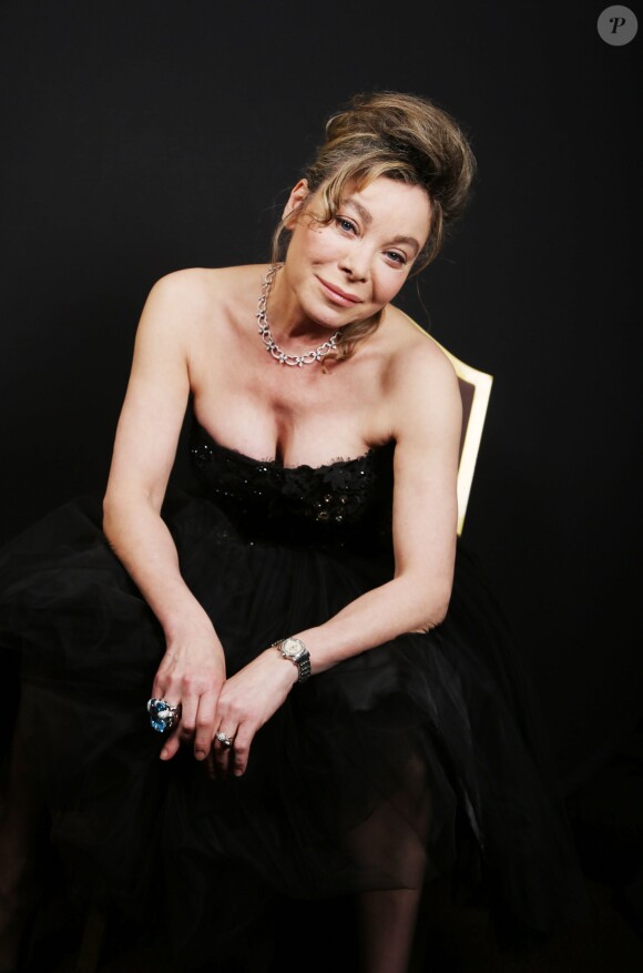 Exclusif - Grace de Capitani - Soirée "Révélation des Etoiles" à l'Hôtel du Collectionneur à Paris le 11 mai 2015. La soirée a pour objectif de financer les bourses des lauréats qui partiront représenter la France aux World Championship of Performing Arts (WCOPA), les Jeux olympiques des Talents à Hollywood.