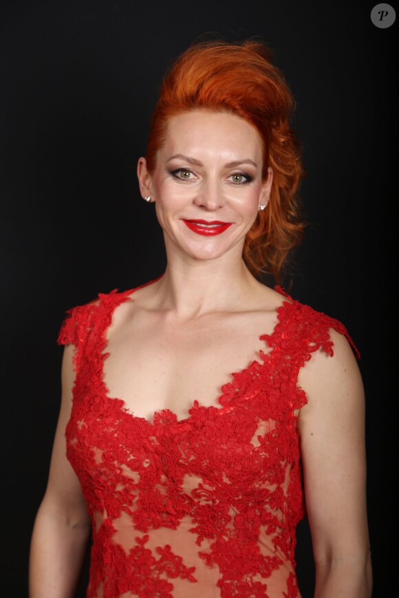 Exclusif - Marina Anissina - Soirée "Révélation des Etoiles" à l'Hôtel du Collectionneur à Paris le 11 mai 2015. La soirée a pour objectif de financer les bourses des lauréats qui partiront représenter la France aux World Championship of Performing Arts (WCOPA), les Jeux olympiques des Talents à Hollywood.