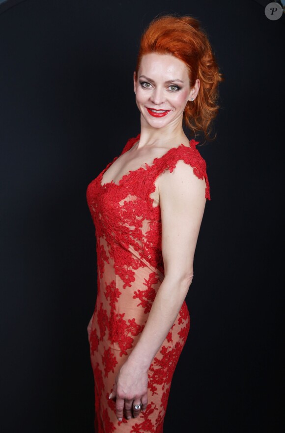 Exclusif - Marina Anissina - Soirée "Révélation des Etoiles" à l'Hôtel du Collectionneur à Paris le 11 mai 2015. La soirée a pour objectif de financer les bourses des lauréats qui partiront représenter la France aux World Championship of Performing Arts (WCOPA), les Jeux olympiques des Talents à Hollywood.