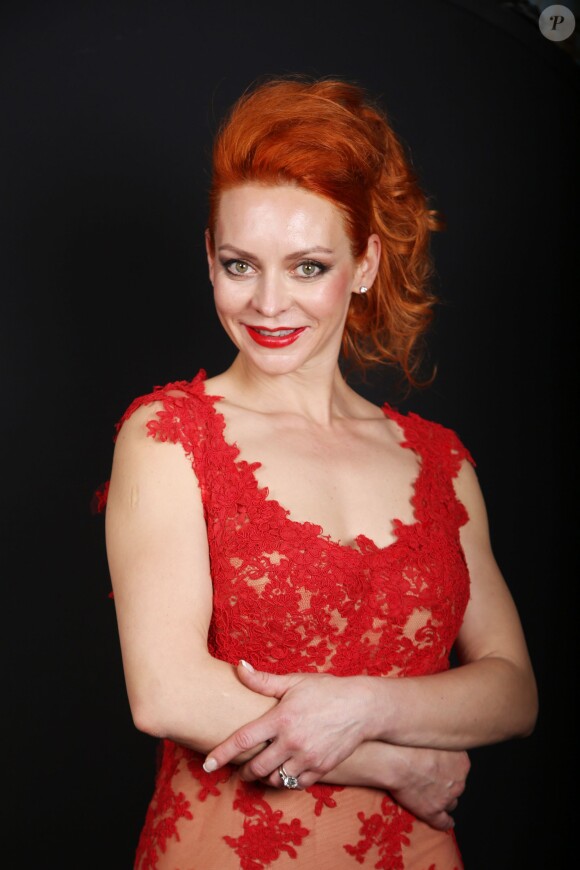 Exclusif - Marina Anissina - Soirée "Révélation des Etoiles" à l'Hôtel du Collectionneur à Paris le 11 mai 2015. La soirée a pour objectif de financer les bourses des lauréats qui partiront représenter la France aux World Championship of Performing Arts (WCOPA), les Jeux olympiques des Talents à Hollywood.