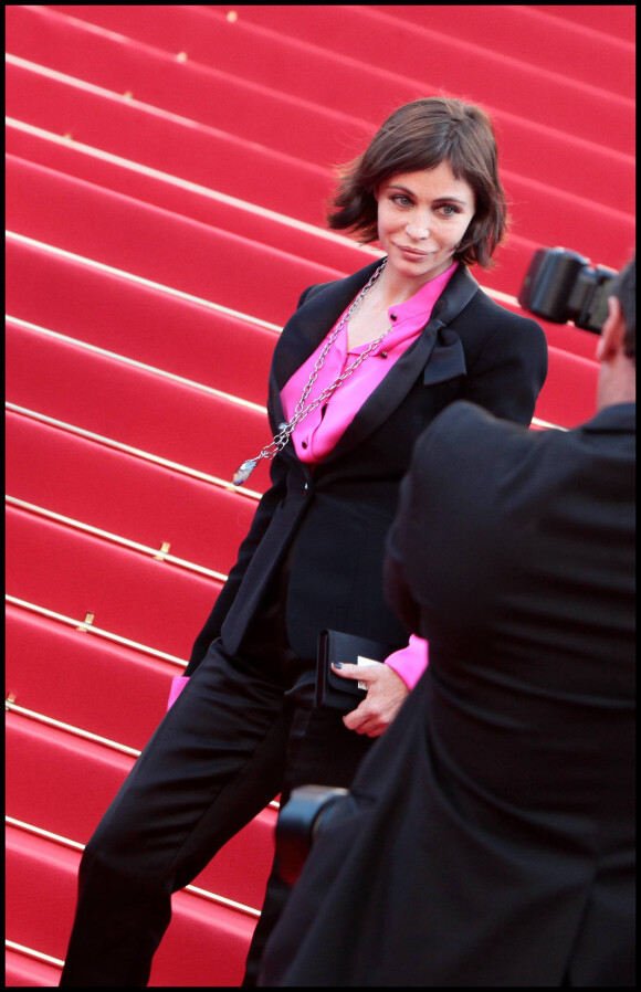 Emmanuelle Béart à Cannes en 2010.