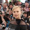 Charlize Theron (robe Valentino) - Photocall du film "Mad Max: Fury Road" lors du 68e festival international du film de Cannes le 14 mai 2015.