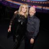 Bonnie Tyler et Jimmy Somerville en backstage du concert Stars 80 le 9 mai 2015, au Stade de France
