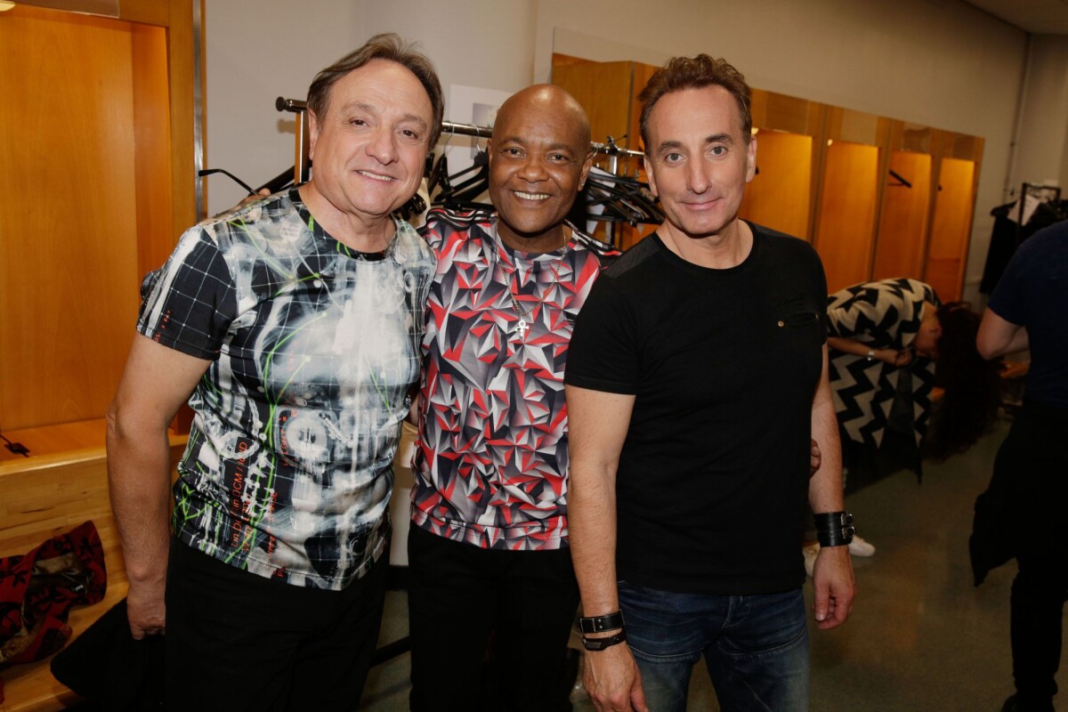 Vidéo Emile et Image en backstage du concert Stars 80 le 9 mai 2015, au Stade de France