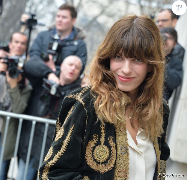 Lou Doillon au défilé Chanel à Paris, le 10 mars 2015.