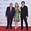 Massimo Gargia, Janeen et Michael Damian - Soirée "Global Gift Gala" pendant le 68e Festival international du film de Cannes. Le 14 mai 2015