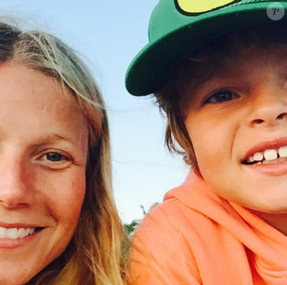 Gwyneth Paltrow a ajouté une photo pour l'anniversaire de son fils sur Instagram, le 9 avril 2015