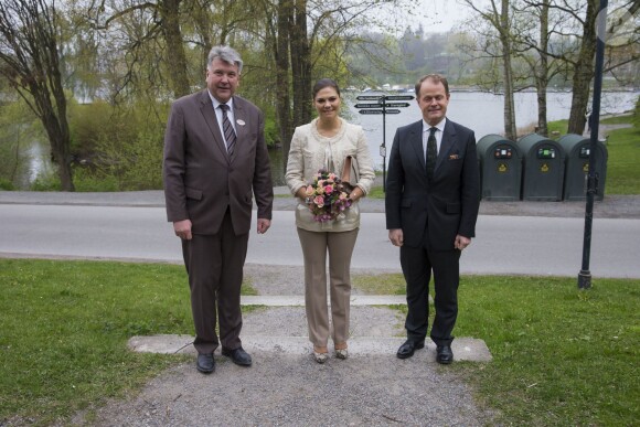 La princesse Victoria de Suède arrive à la réunion annuelle des amis du musée de Skansen à Stockholm le 5 mai 2015